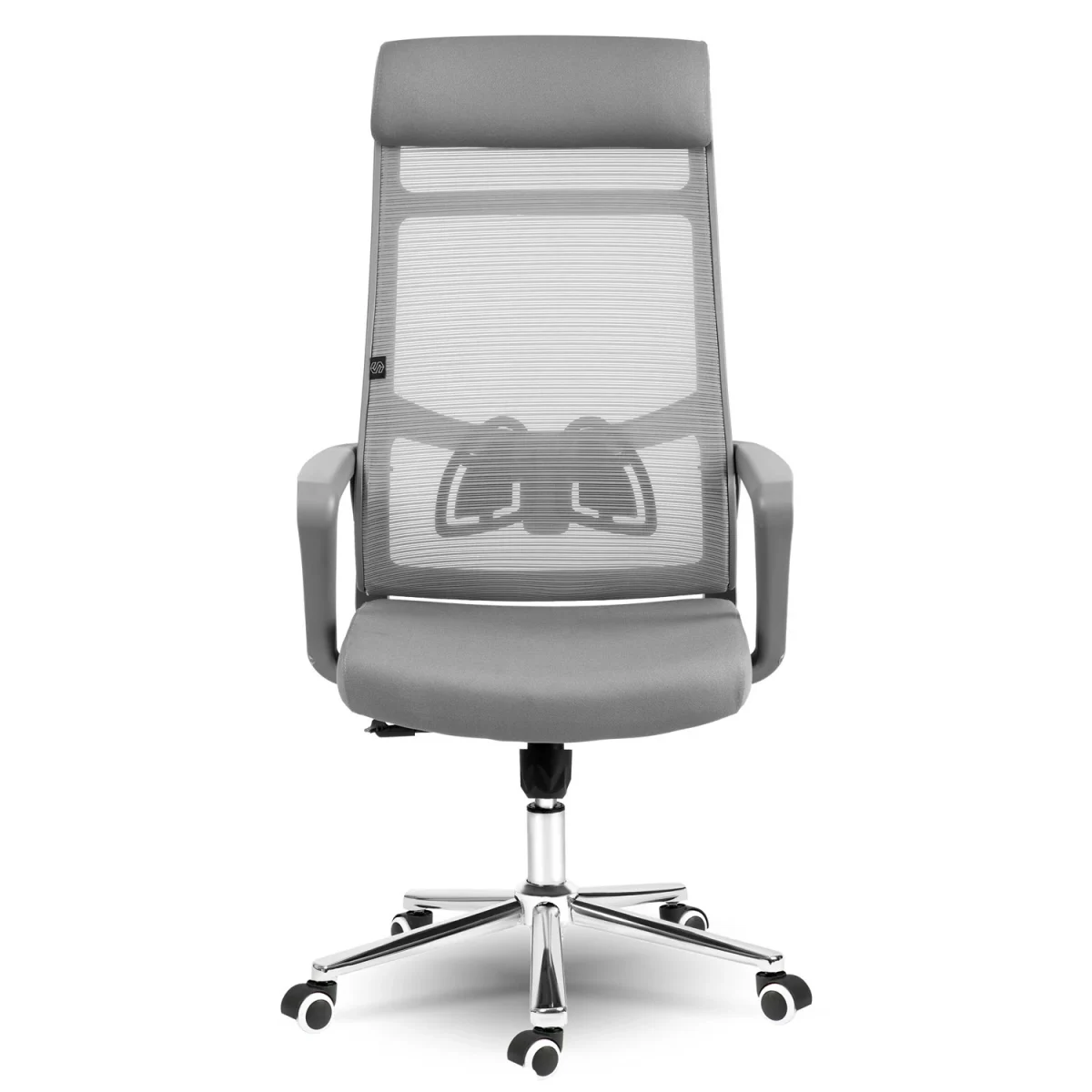 Офісне геймерське крісло Sofotel Brema сіре з мікросітки для тривалих сесій - Зображення 2