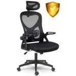 Офісне крісло з мікросітки Sofotel Todden чорне для ефективної роботи - Зображення 5