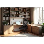 Офісне крісло з мікросітки Sofotel Todden чорне для ефективної роботи - Зображення 8