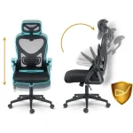 Офісне крісло з мікросітки Sofotel Todden чорне для ефективної роботи - Зображення 10