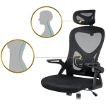 Офісне крісло з мікросітки Sofotel Todden чорне для ефективної роботи - Зображення 12