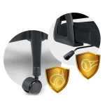 Офісне крісло з мікросітки Sofotel Todden чорне для ефективної роботи - Зображення 13