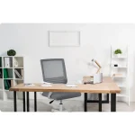 Офісне крісло з мікросітки Sofatel Corta темно-сіре для зручності - Зображення 8