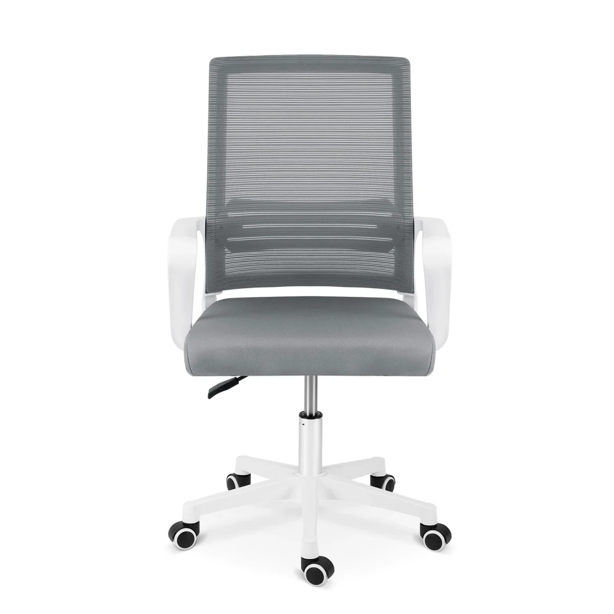 Офісне крісло з мікросітки Sofatel Corta темно-сіре для зручності - Зображення 2