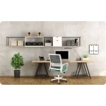 Офісне крісло з мікросітки Sofotel Corta сіро-зелене – комфорт і стиль для вашого офісу - Зображення 7