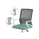 Офісне крісло з мікросітки Sofotel Corta сіро-зелене – комфорт і стиль для вашого офісу - Зображення 13