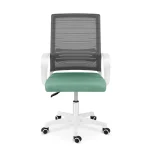 Офісне крісло з мікросітки Sofotel Corta сіро-зелене – комфорт і стиль для вашого офісу - Зображення 2