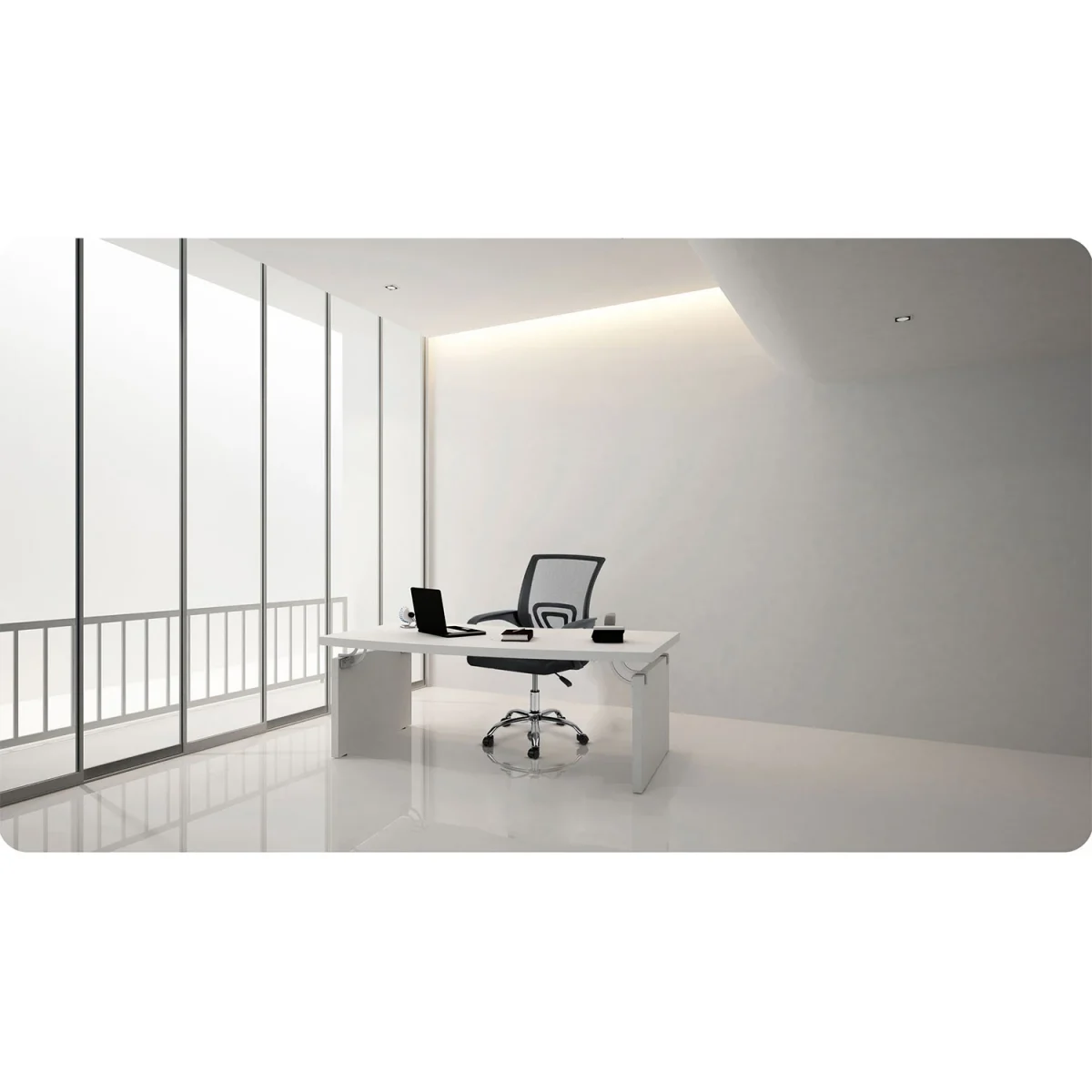 Офісне крісло Sofotel Emeri з мікросітки для комфортної роботи - Зображення 9