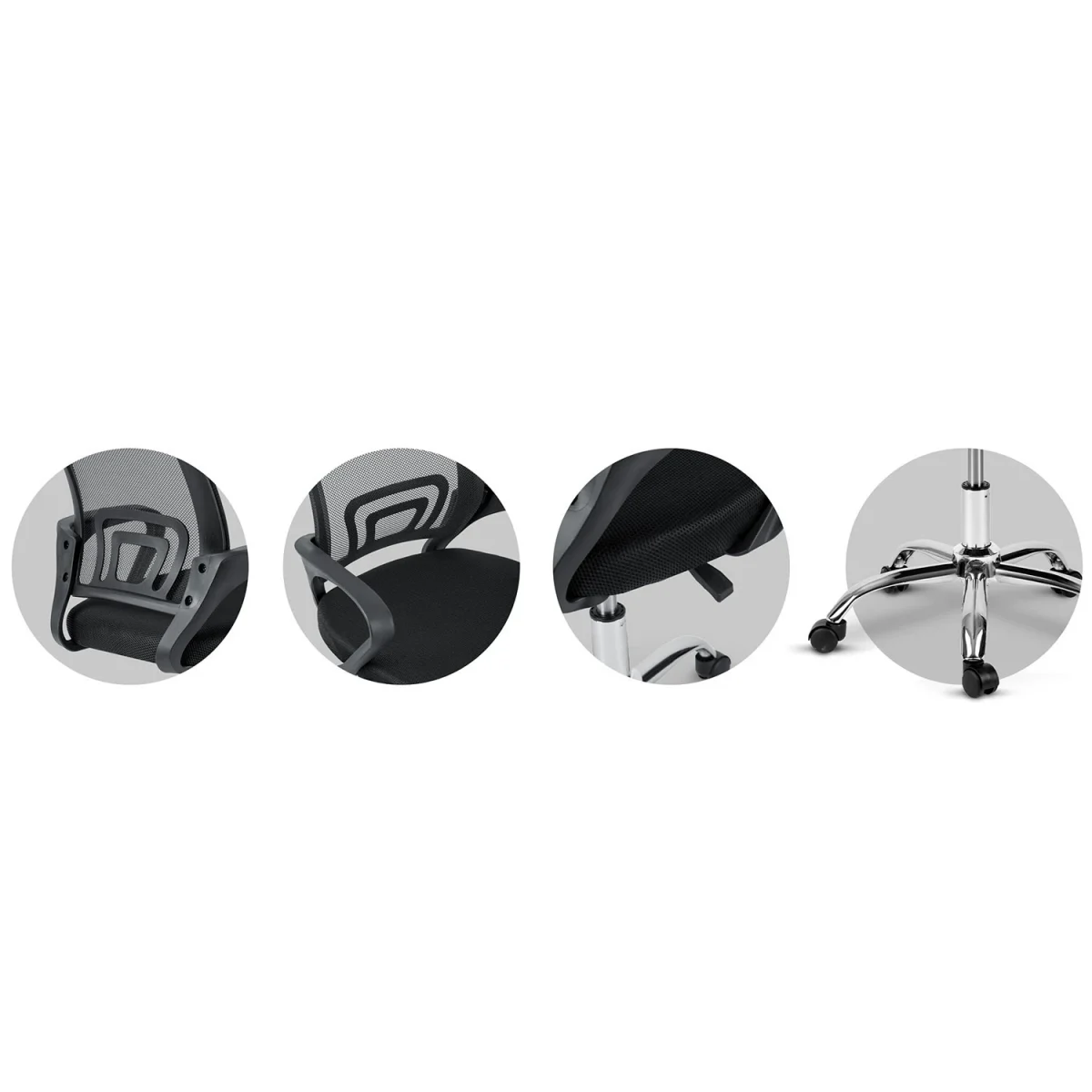 Офісне крісло Sofotel Emeri з мікросітки для комфортної роботи - Зображення 14