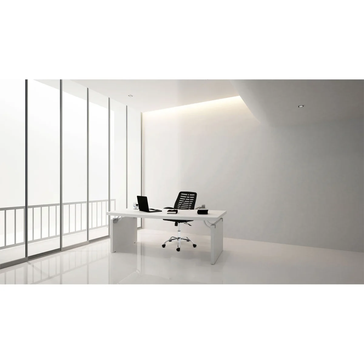 Офісне крісло Sofotel Belar з мікросітки для комфорту - Зображення 7