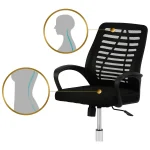 Офісне крісло Sofotel Belar з мікросітки для комфорту - Зображення 4