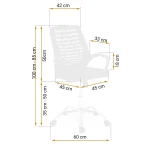 Офісне крісло Sofotel Belar з мікросітки для комфорту - Зображення 3