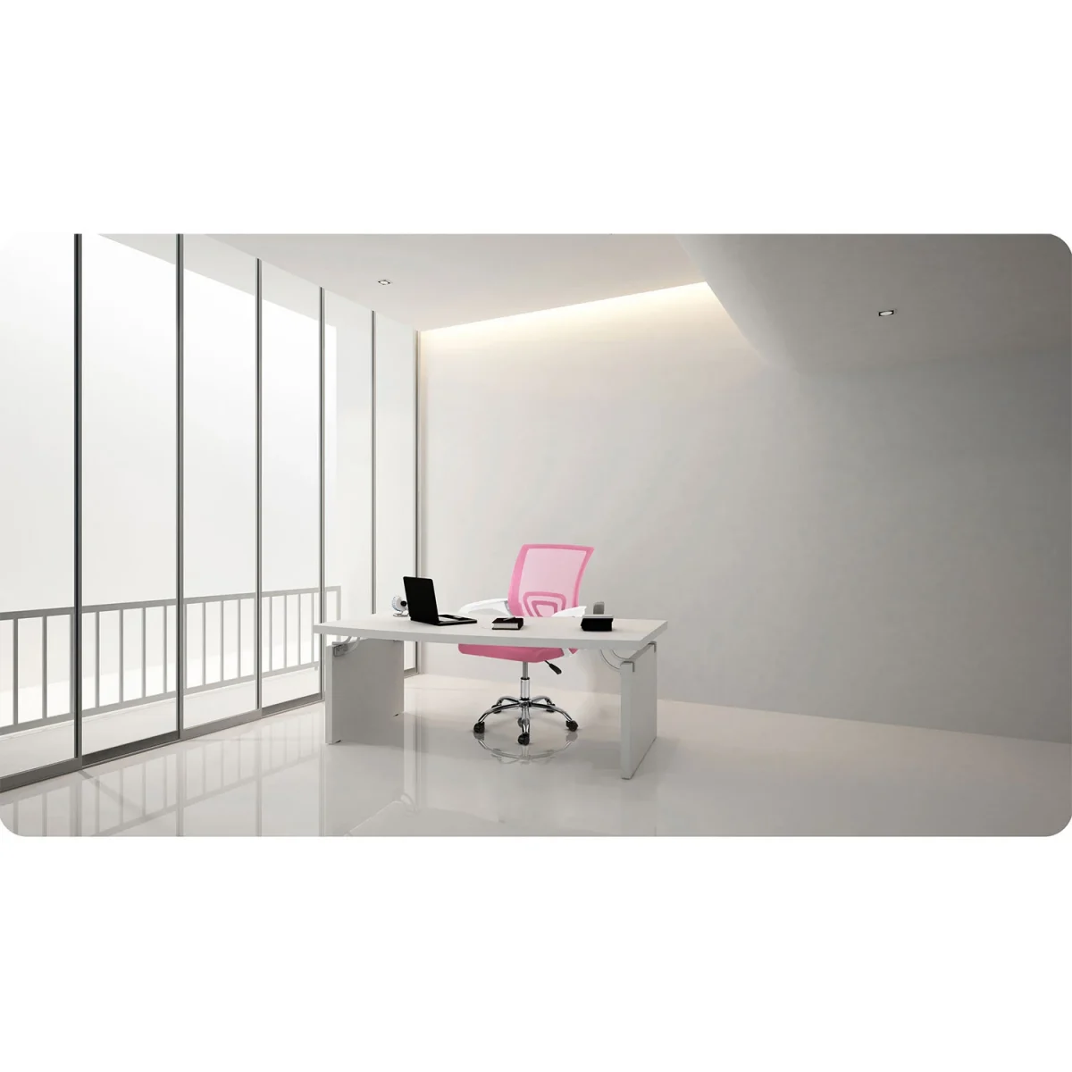 Офісне крісло Sofotel Emeri з мікросітки для комфорту на робочому місці - Зображення 10