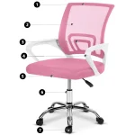 Офісне крісло Sofotel Emeri з мікросітки для комфорту на робочому місці - Зображення 12