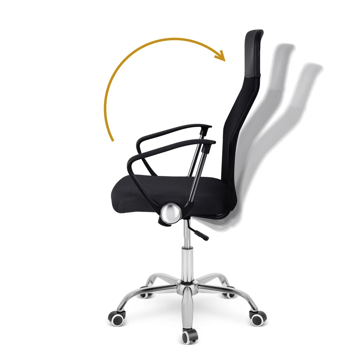 Зручне офісне крісло Sofotel Sorti з мікросітки - Зображення 7