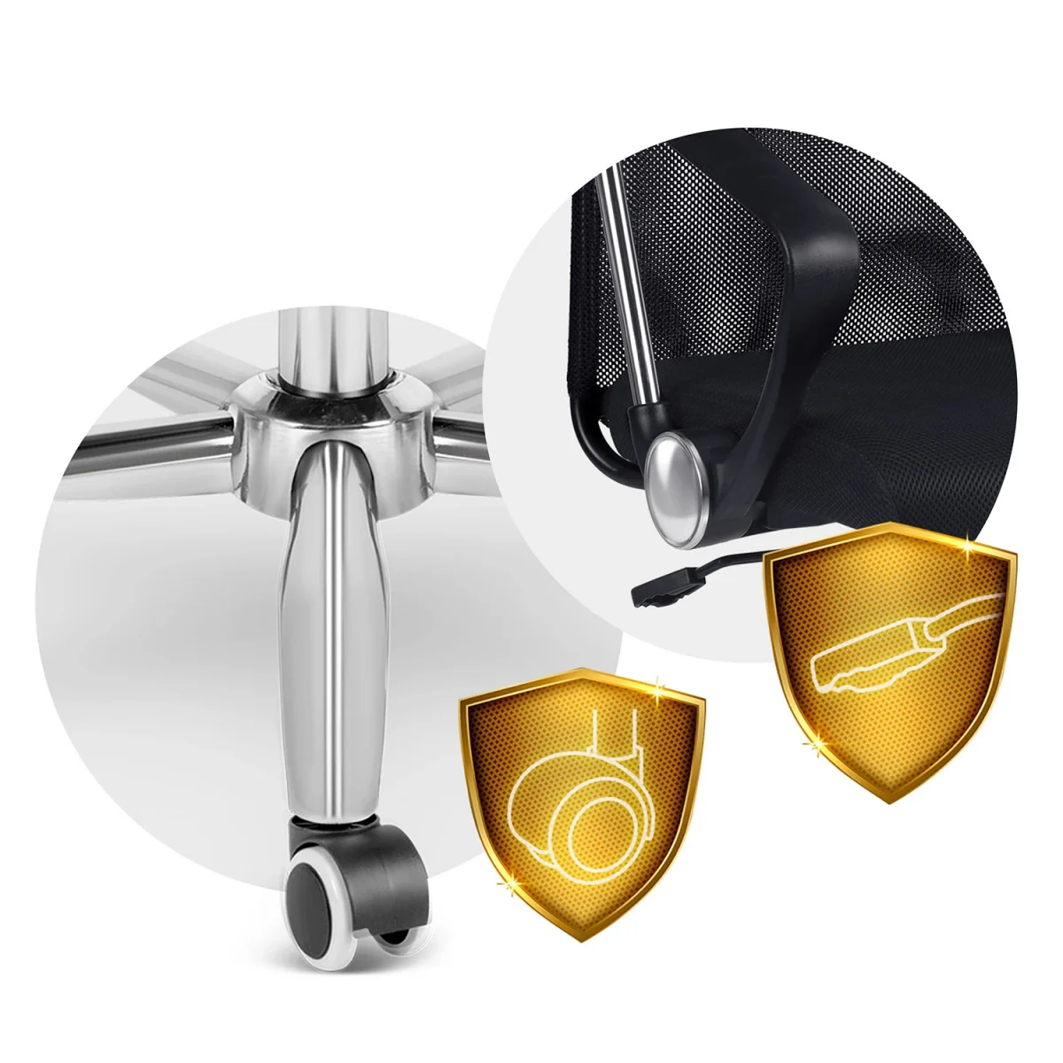 Зручне офісне крісло Sofotel Sorti з мікросітки - Зображення 16