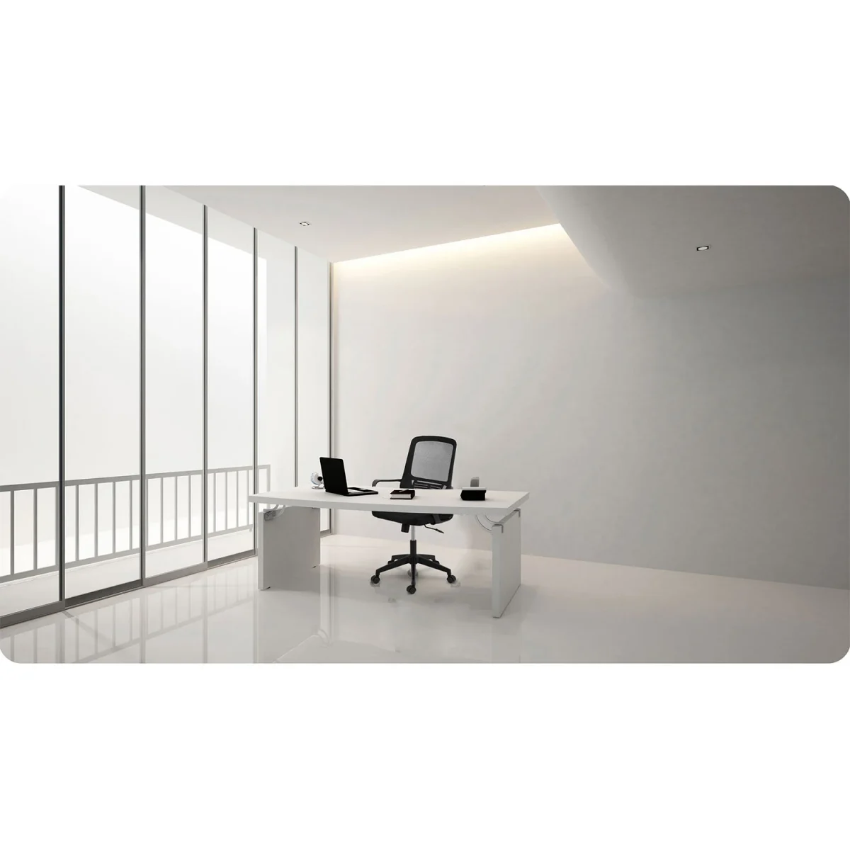 Офісне крісло з мікросітки Sofotel Rivilo для стильного робочого місця - Зображення 9