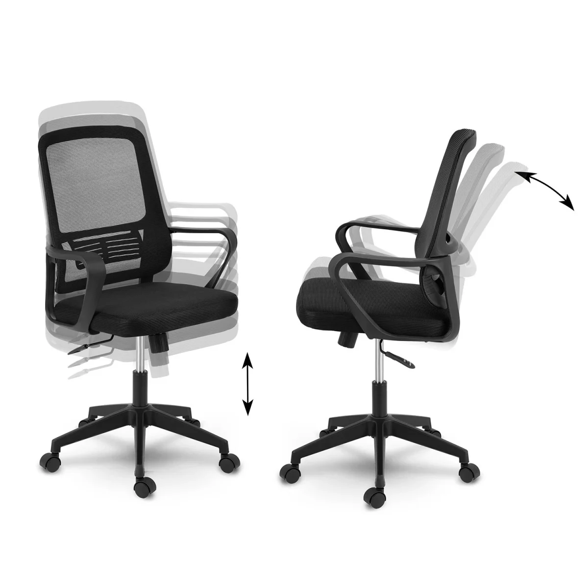 Офісне крісло з мікросітки Sofotel Rivilo для стильного робочого місця - Зображення 10