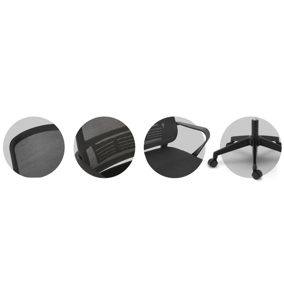 Офісне крісло з мікросітки Sofotel Rivilo для стильного робочого місця - Зображення 14