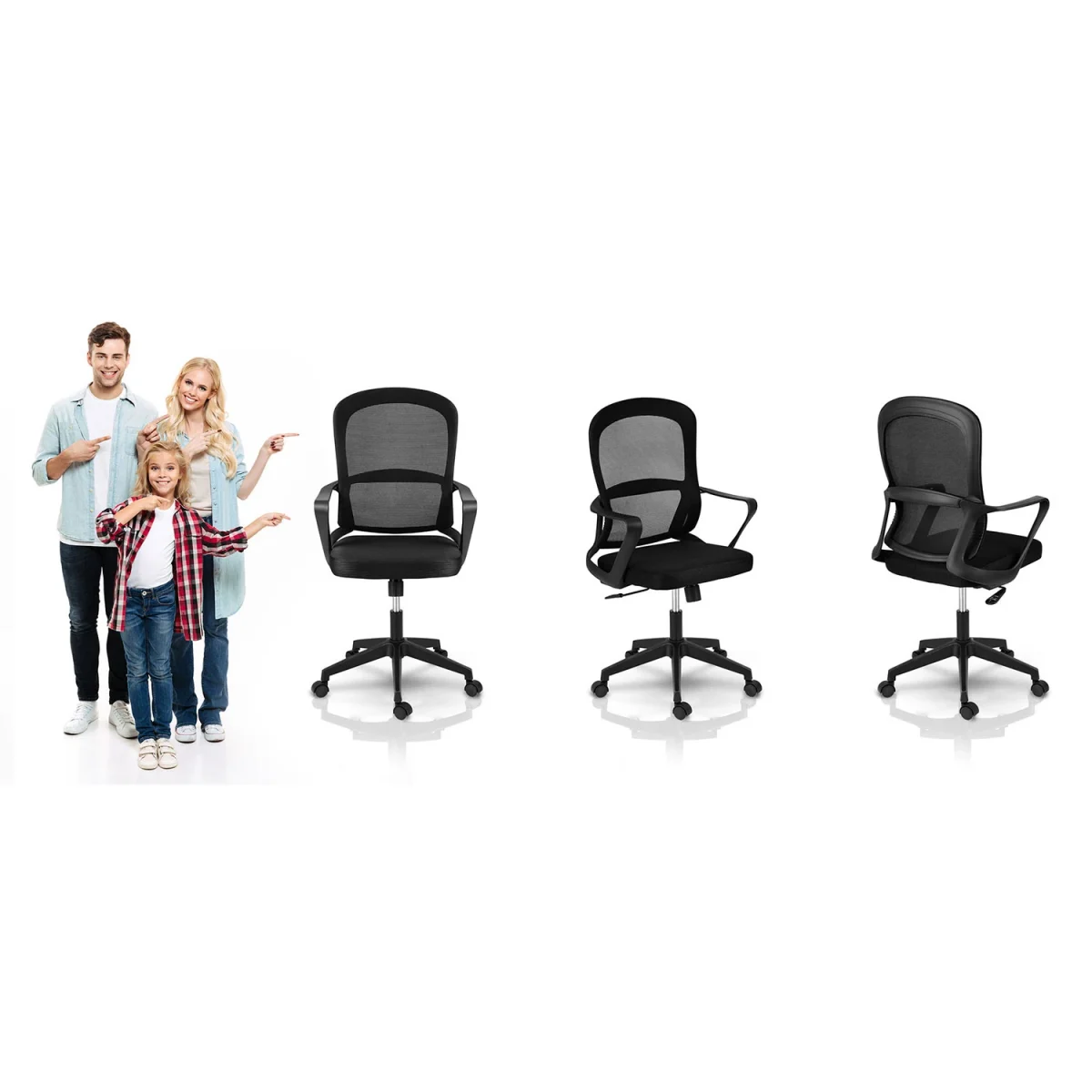 Офісне крісло Sofotel Carillo з мікросітки для тривалого використання - Зображення 11