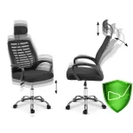 Офісне крісло з мікросітки Sofotel Bristi для тривалого сидіння - Зображення 7