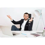 Офісне крісло з мікросітки Sofotel Bristi для тривалого сидіння - Зображення 8