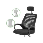 Офісне крісло з мікросітки Sofotel Bristi для тривалого сидіння - Зображення 14