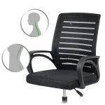 Офісне крісло Sofotel Iliana 242100 з мікросітки для комфортної роботи - Зображення 13