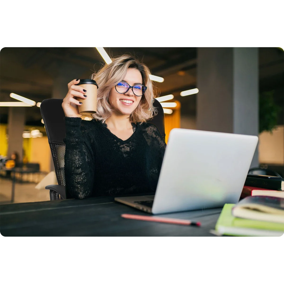 Офісне крісло Sofotel Vensi з мікросітки для довготривалого використання - Зображення 10