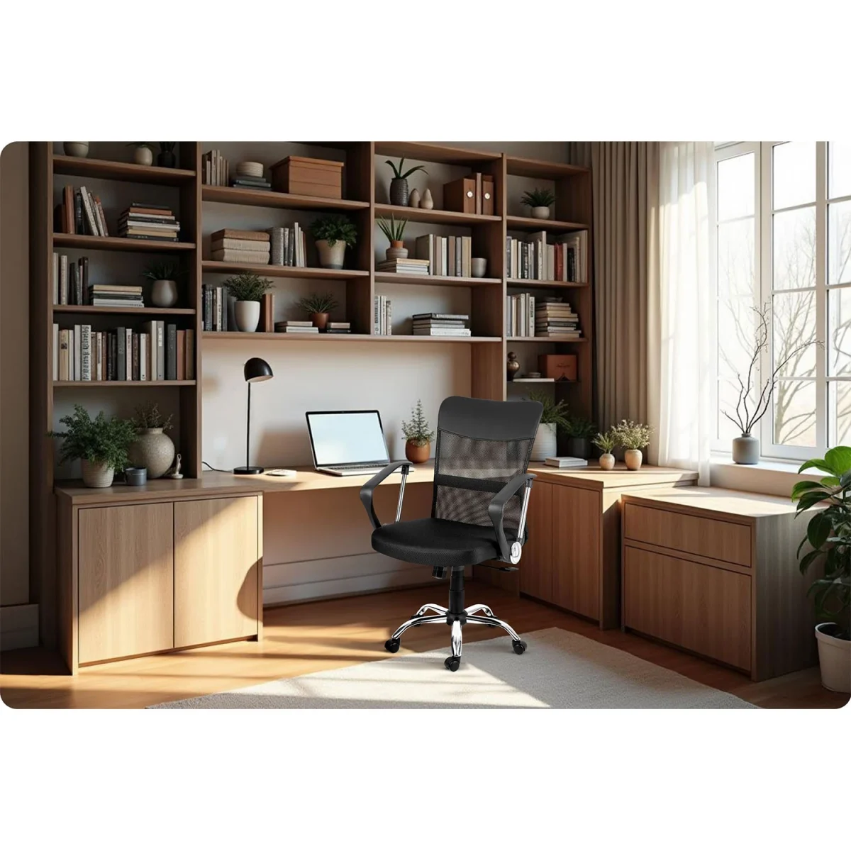 Офісне крісло Sofotel Vensi з мікросітки для довготривалого використання - Зображення 11