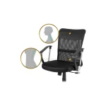 Офісне крісло Sofotel Vensi з мікросітки для довготривалого використання - Зображення 13