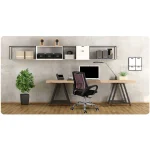 Рожеве офісне крісло з мікросітки Sofotel Denar для комфортної роботи - Зображення 8