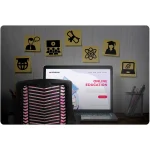 Рожеве офісне крісло з мікросітки Sofotel Denar для комфортної роботи - Зображення 9