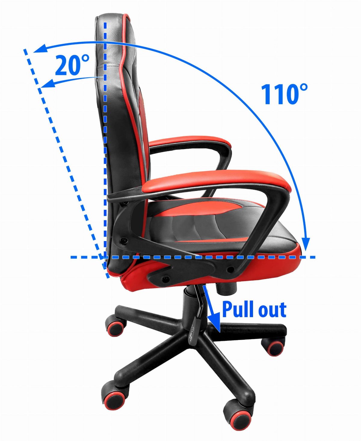 Ігрове Геймерське крісло COBRA JUNIOR – комфорт для молодших геймерів - Зображення 6