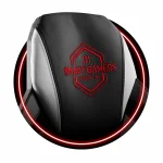 Стильне геймерське крісло Shiro чорно-біле для ігор та роботи - Зображення 5