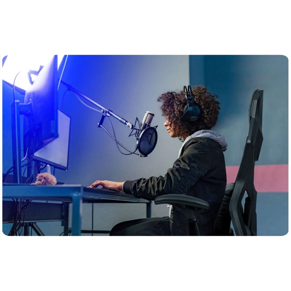 fotel-gamingowy-shiro-czarny_26630 Елегантне геймерське крісло Shiro чорний для комфортних ігор - Зображення 5