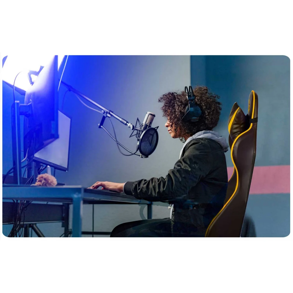 Геймерське крісло Sofotel Blitzcrank для професіоналів та любителів ігор - Зображення 3