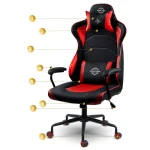 Червоне геймерське крісло Sofotel Katarina для максимального комфорту - Зображення 7