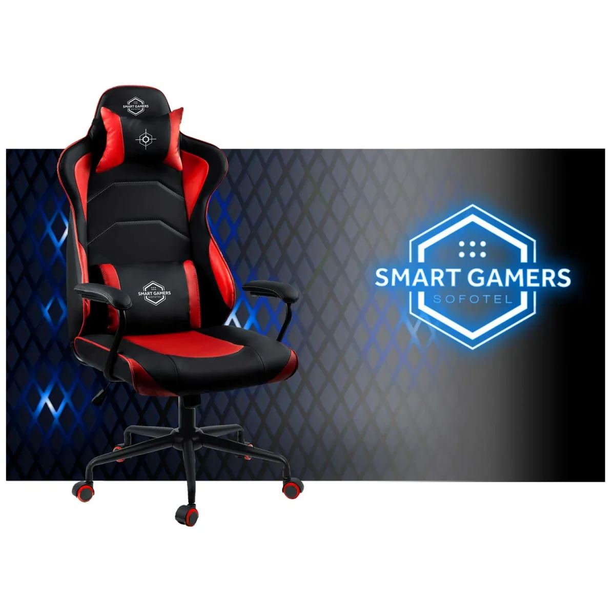 Червоне геймерське крісло Sofotel Katarina для максимального комфорту - Зображення 10