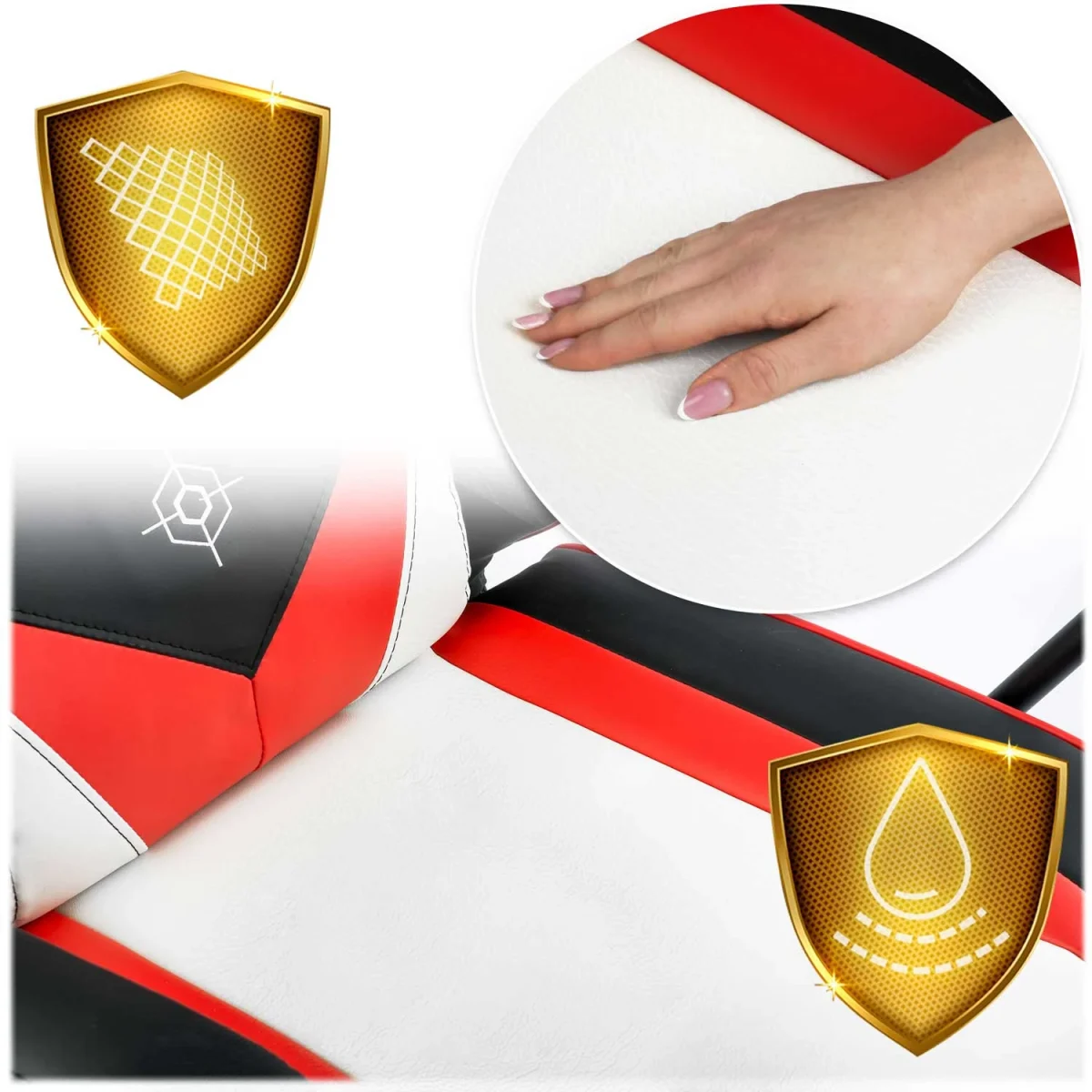 Комфортне геймерське крісло Sofotel Miss Fortune для тривалих ігор - Зображення 7