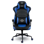 Яскраве геймерське крісло Sofotel Yasuo синє для геймерів - Зображення 3