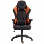 Чорно-помаранчеве геймерське крісло KRAKEN Feyton – зручність та стиль - Зображення 2