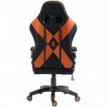 Чорно-помаранчеве геймерське крісло KRAKEN Feyton – зручність та стиль - Зображення 4
