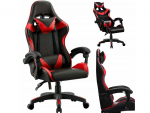 Чорно-червоне геймерське крісло STAZER Coliber – стиль та зручність