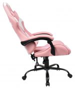 Гламурне і комфортне геймерське крісло Giulia Pink - Зображення 2
