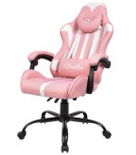 Гламурне і комфортне геймерське крісло Giulia Pink - Зображення 5