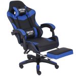 Комфортне та ергономічне ігрове крісло INFINI ESPACE, чорно-блакитне - Зображення 3