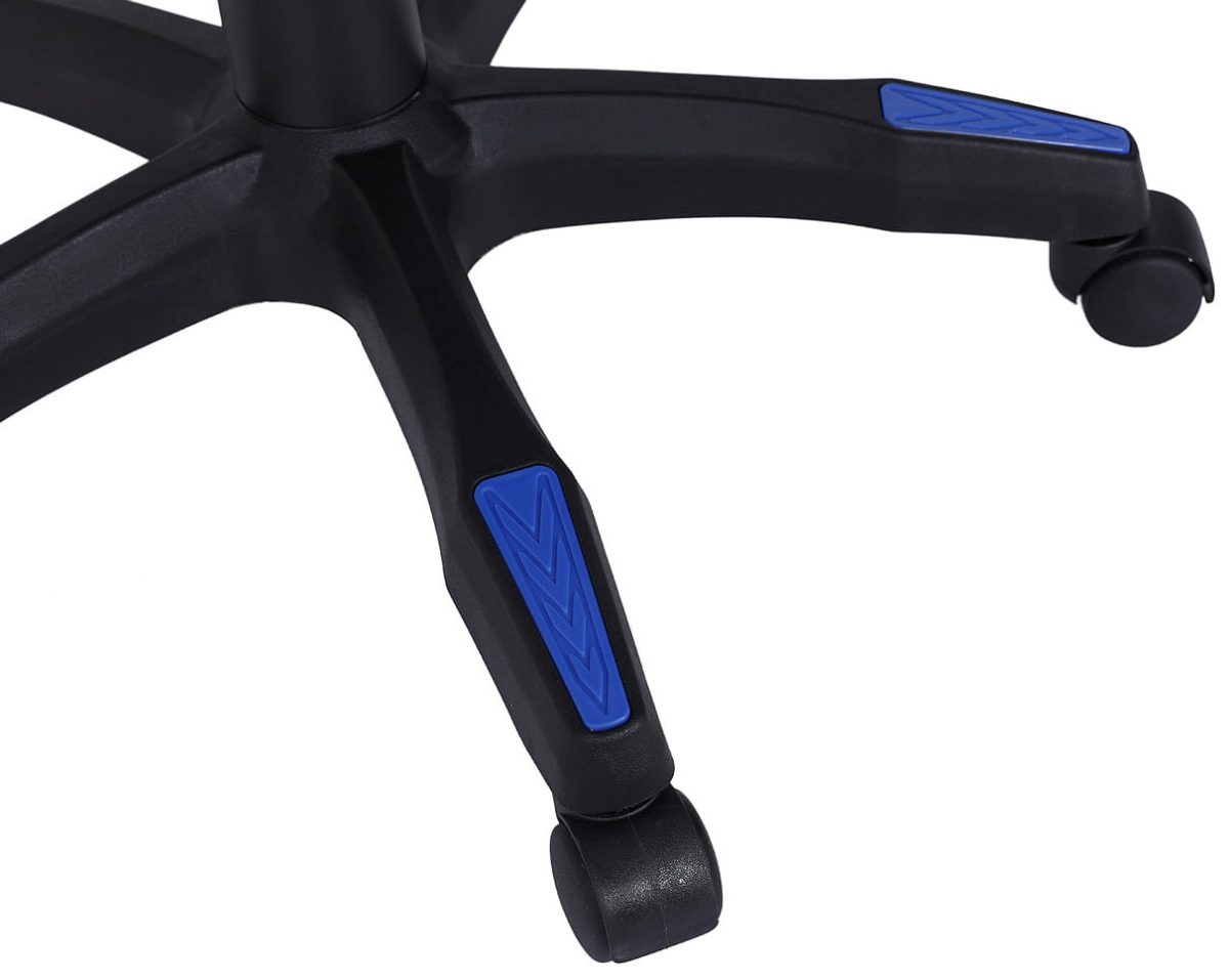 Комфортне та ергономічне ігрове крісло INFINI ESPACE, чорно-блакитне - Зображення 5