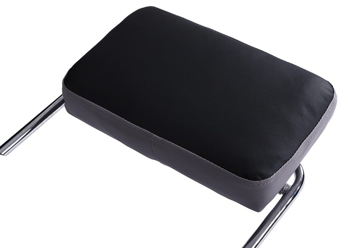 Практичне та стильне геймерське крісло INFINI ESPACE чорно-сіре - Зображення 10