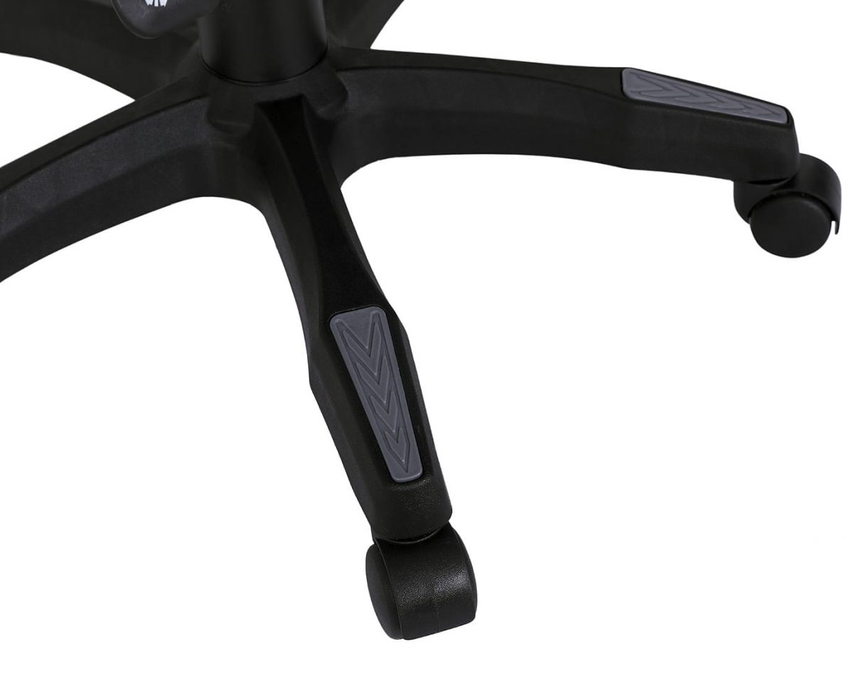 Практичне та стильне геймерське крісло INFINI ESPACE чорно-сіре - Зображення 5